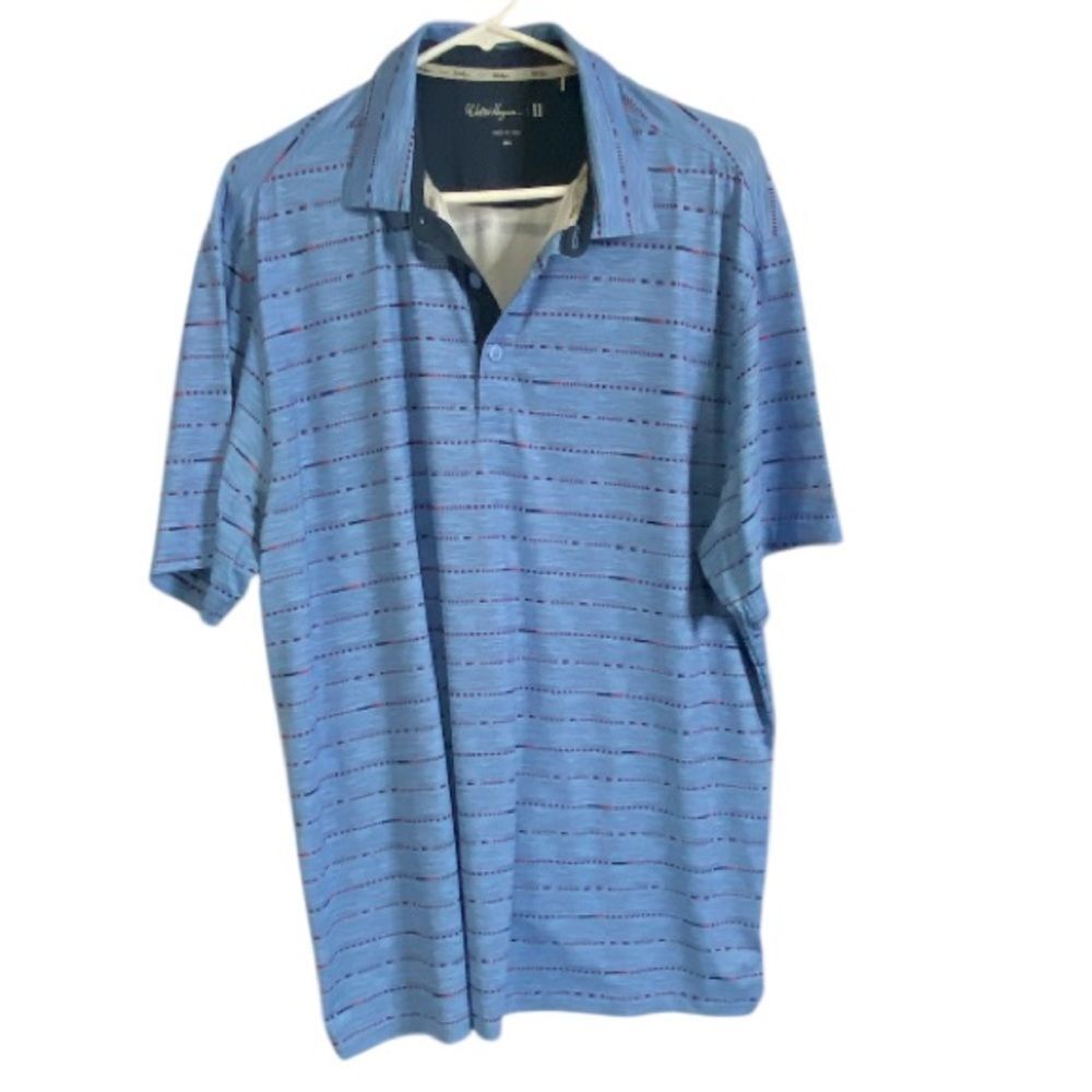 Walter Hagen II Polo Golf Shirt Men’s Size XL Blue